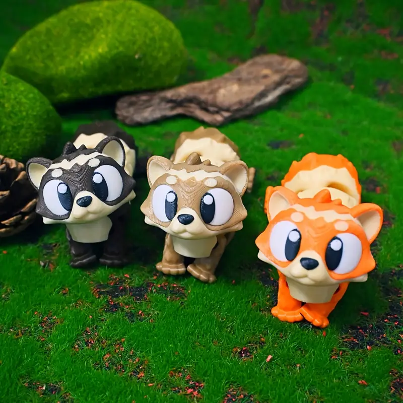 Super Cute Super Flexi Racoon