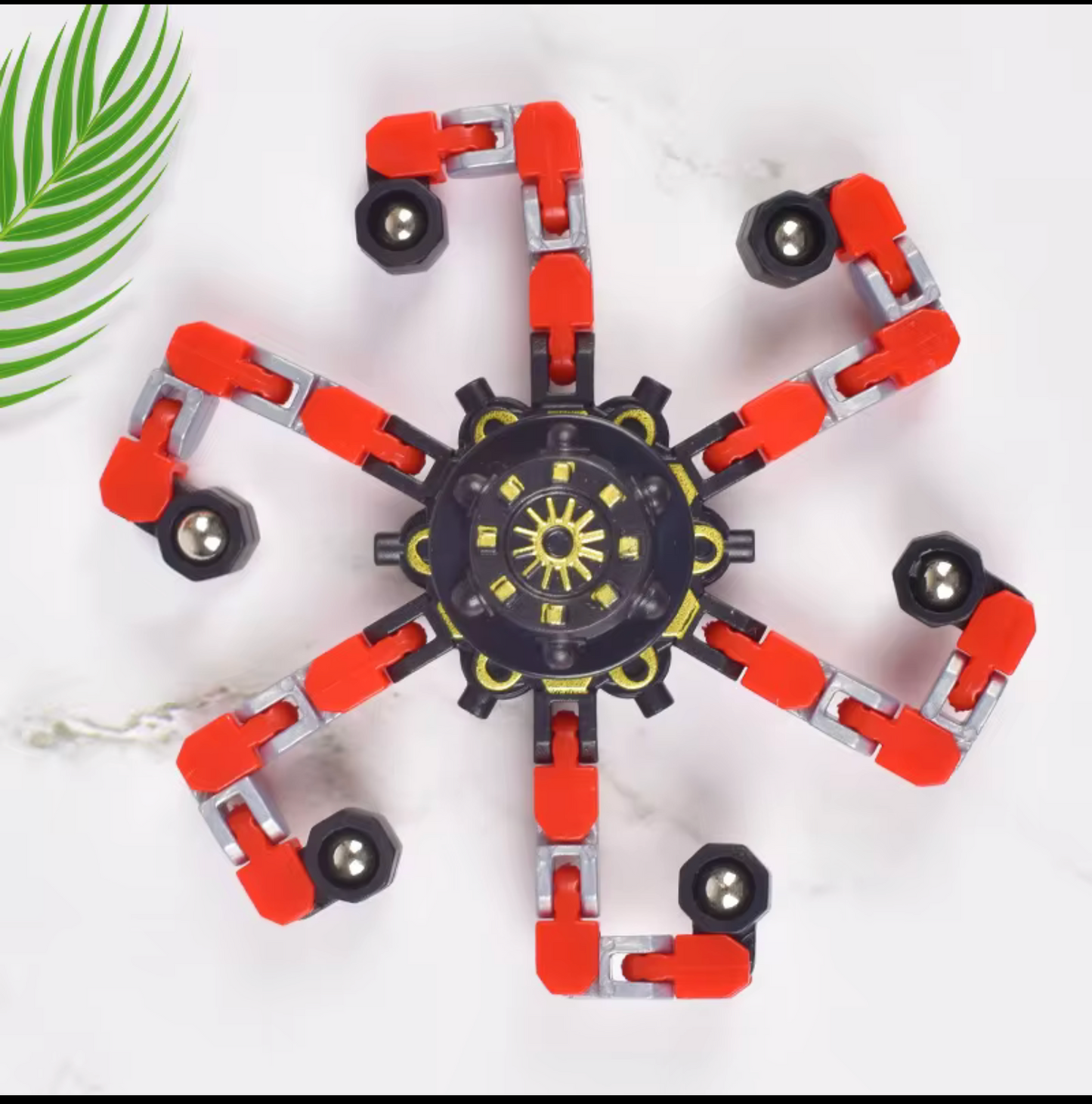 Mechanical spider fidget spinner.