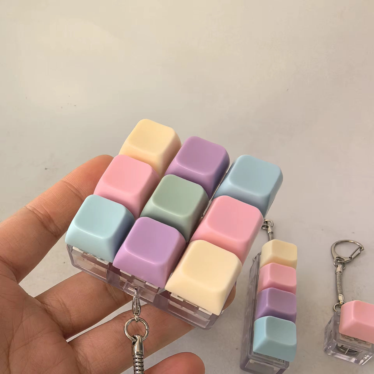 9 Key Square keyboard Clickers