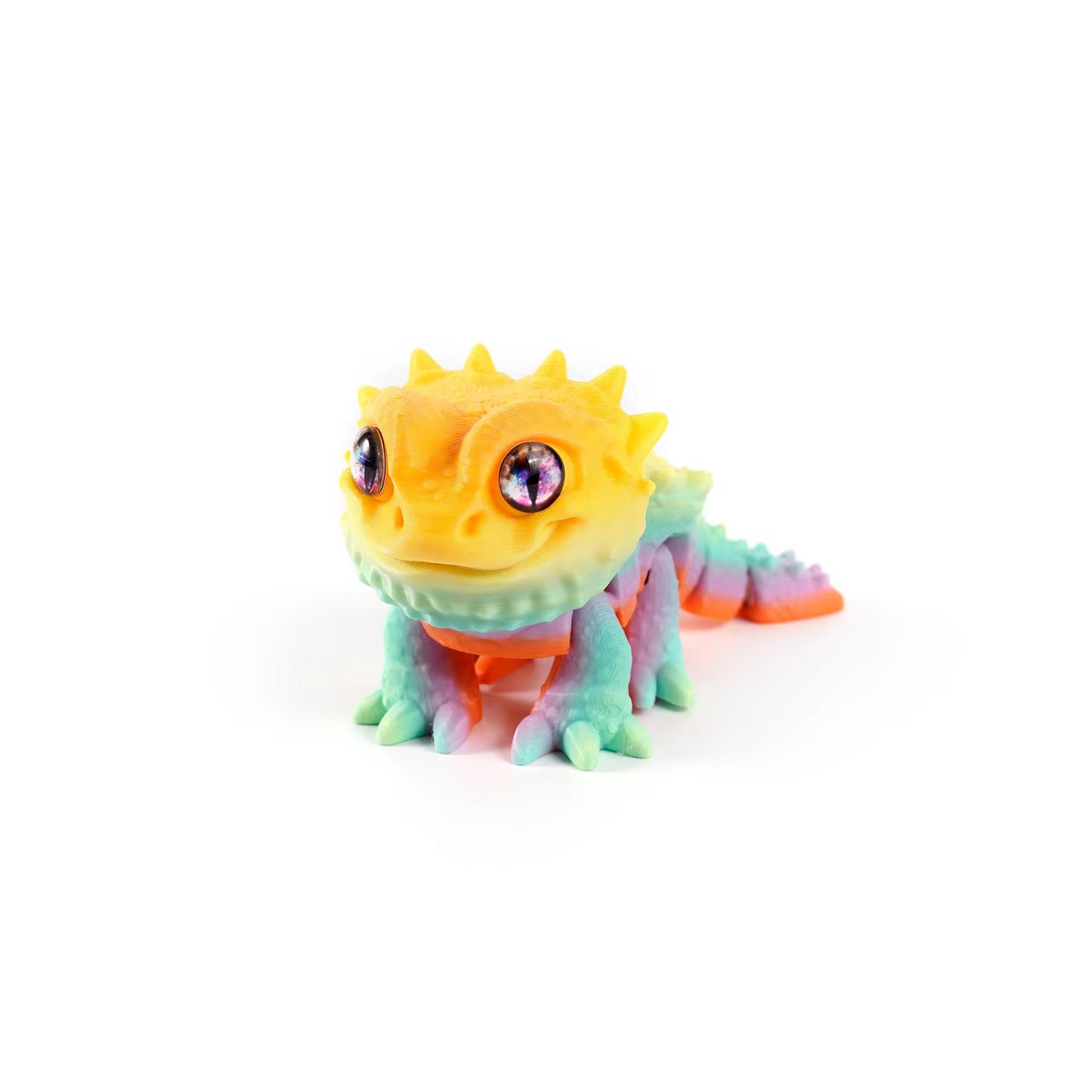 Super Flexi Articulated Fun Bearded Dragon 14cm twilight
