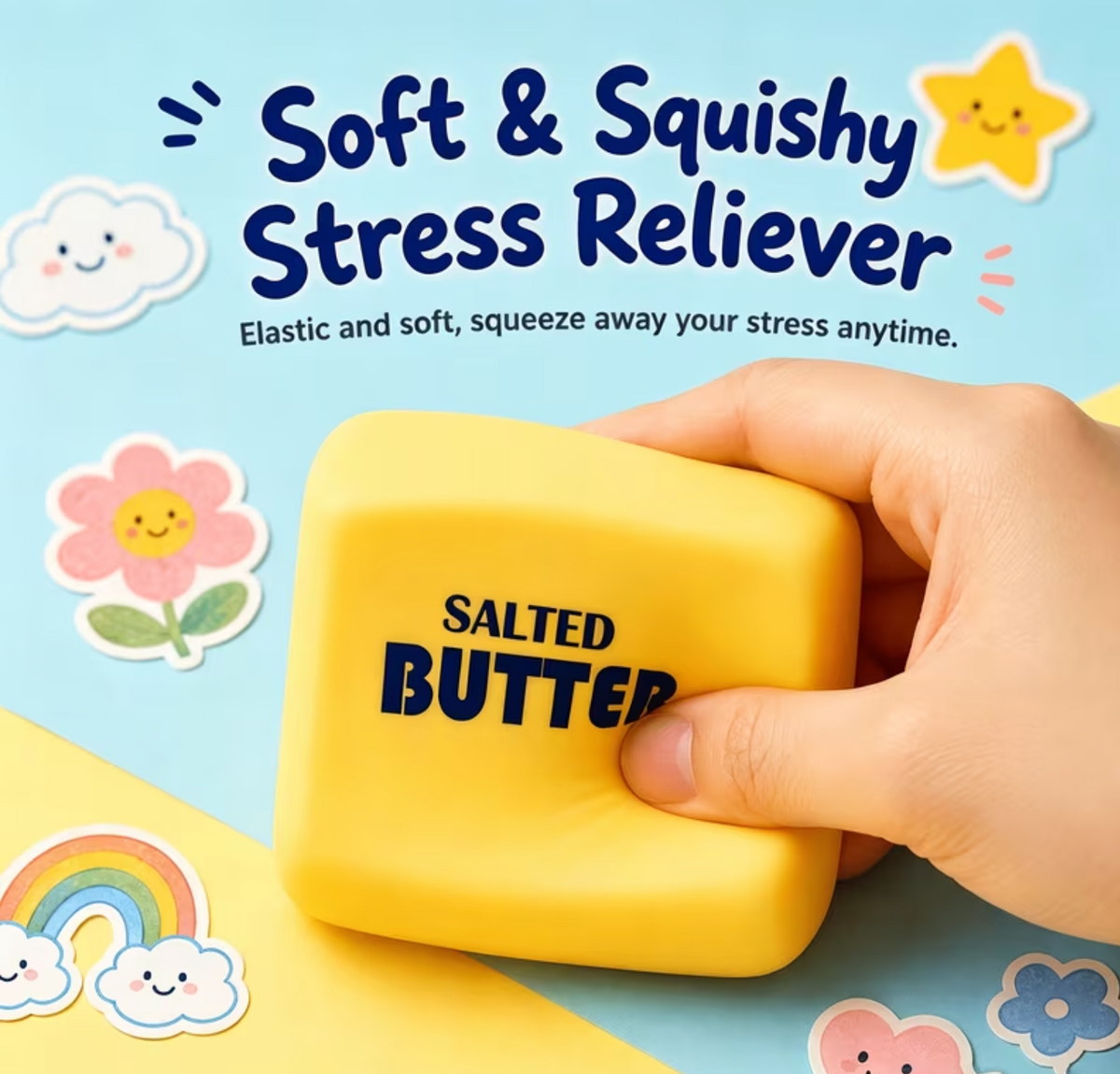 Squishy Butter Cube