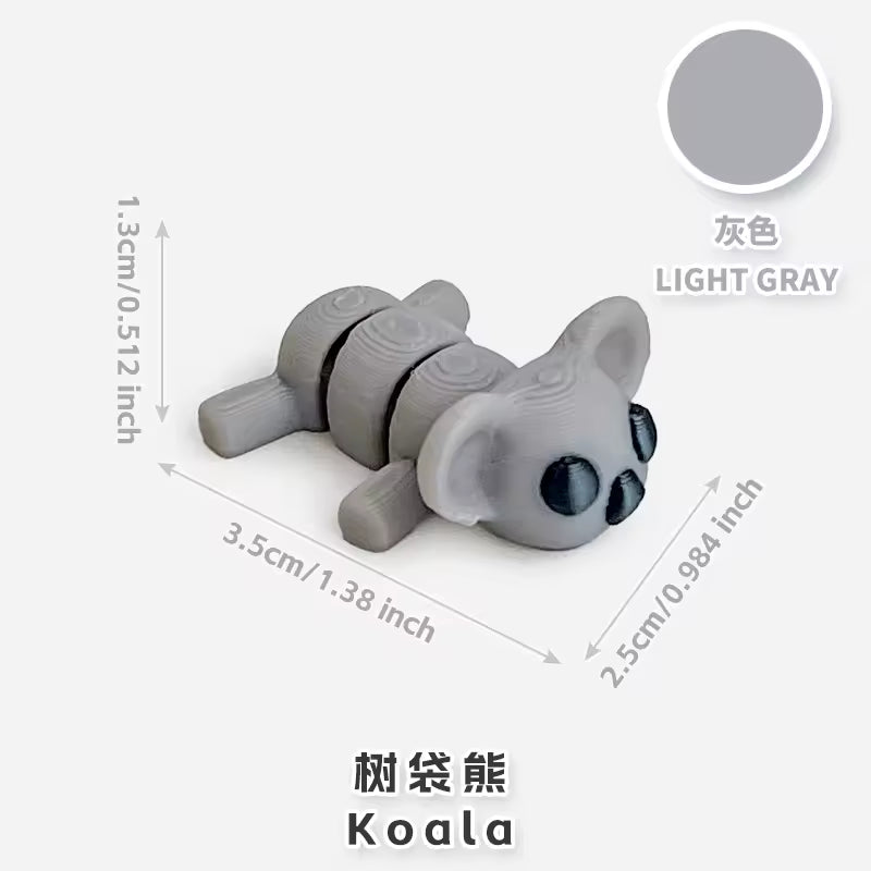 Mini Pocket Palz 3D Articulating Flexi Koala