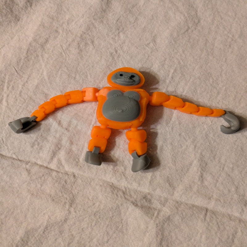 Flexi Articulated Posable Orangutan