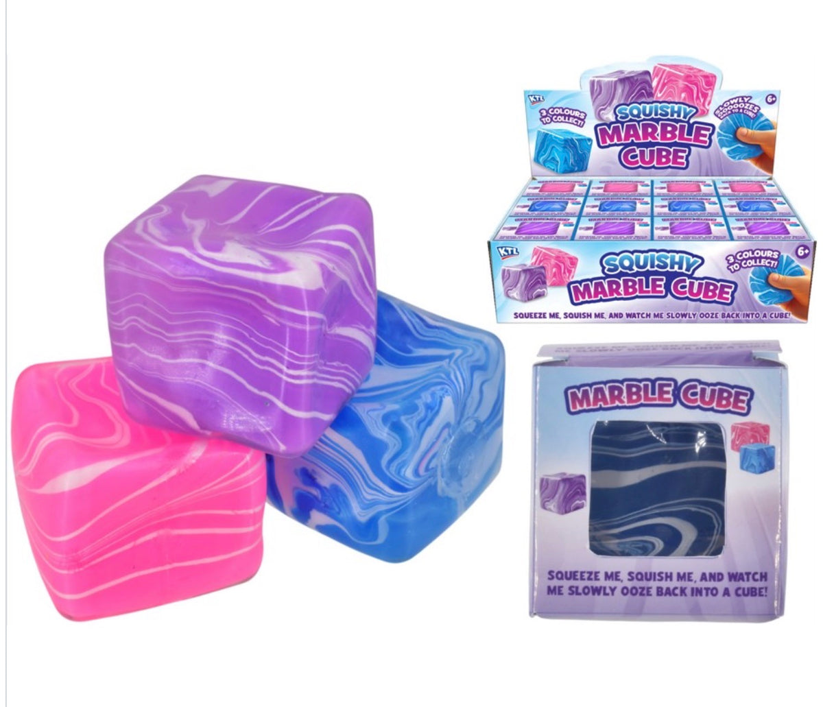 Marble Cube Squishy