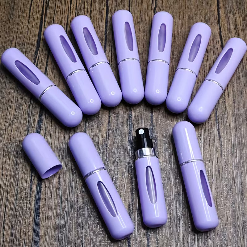 Handy Refillable Travel Perfume spray various colours