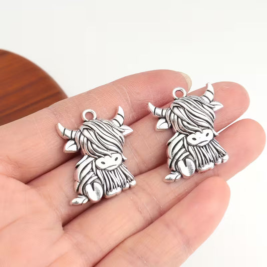 Highland Cow Charm