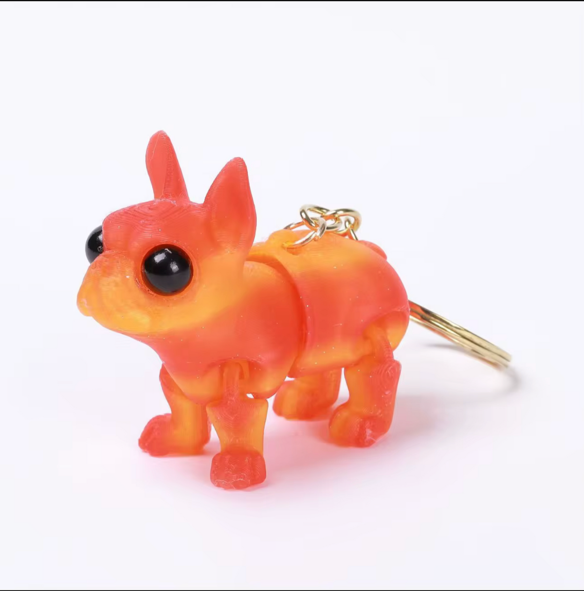 French Bulldog Keychain
