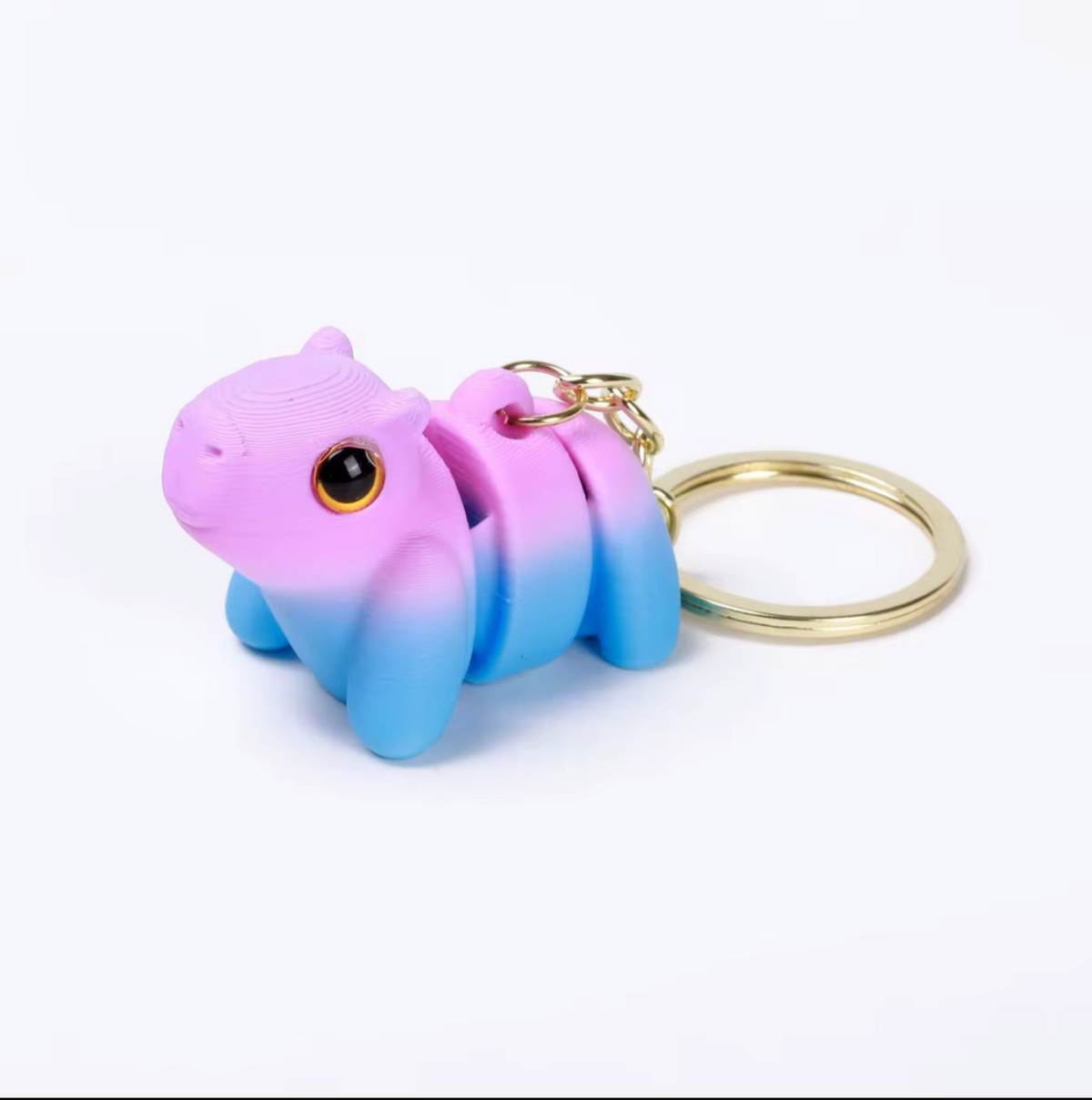 Capybara Keychain