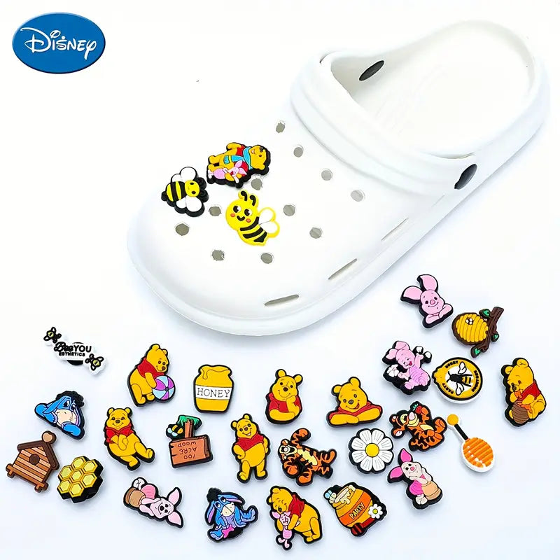 Pooh And Tigger Shoe Charms