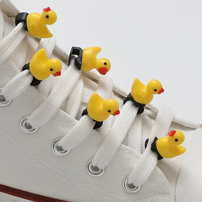 Cute Yellow Duck Shoe Charms