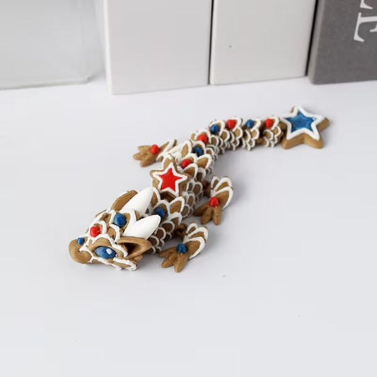3d Articulated star dragon