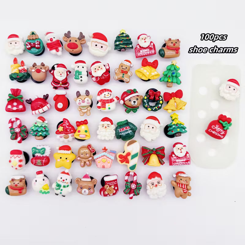 Christmas Shoe Charms