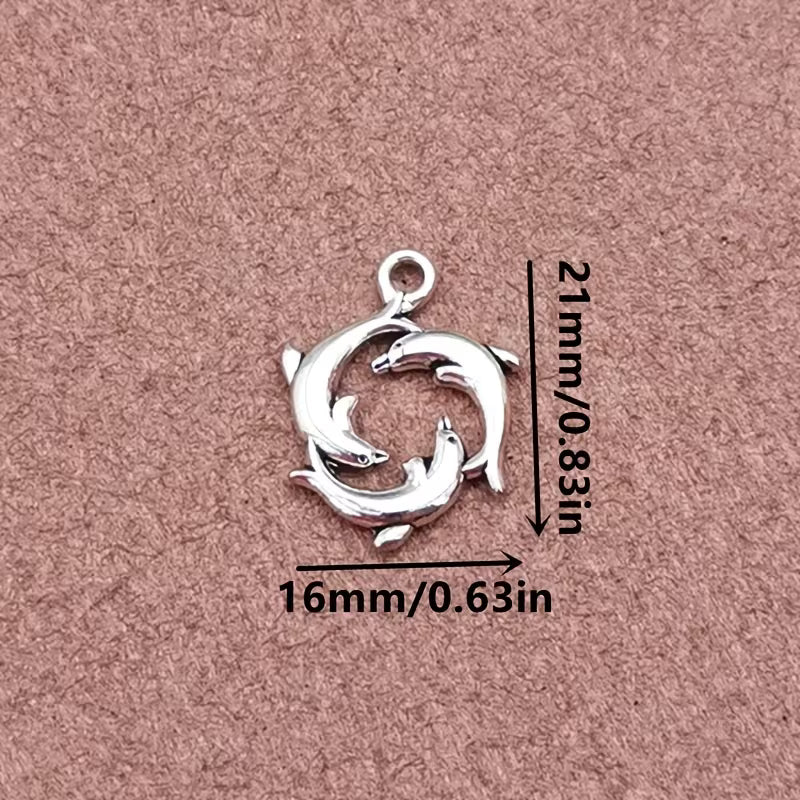 TRIPLE DOLPHIN CHARM