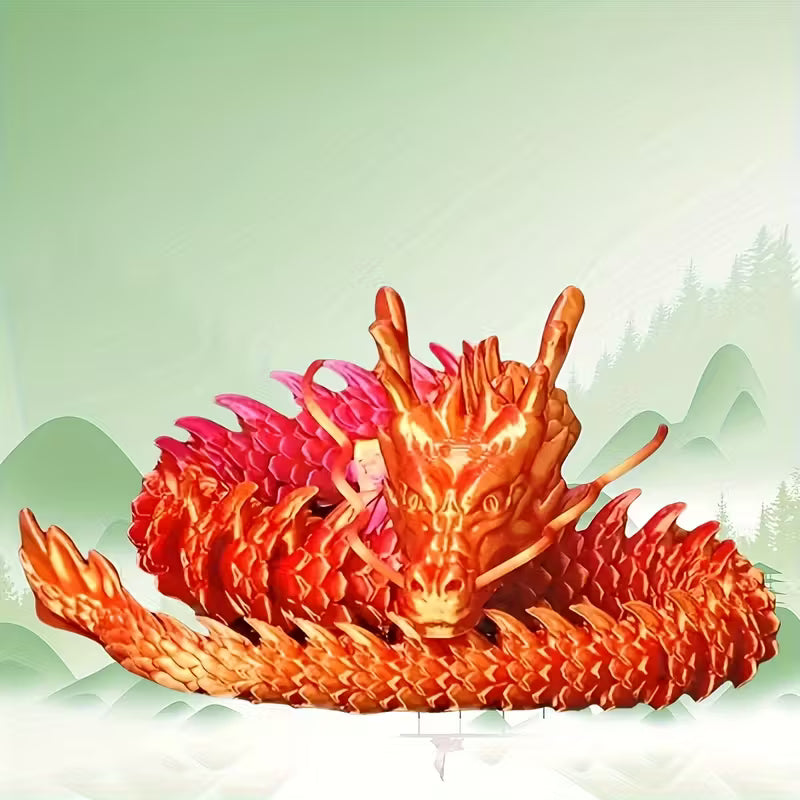 MEDIUM FLEXI ARTICULATED DRAGON 11.81 in