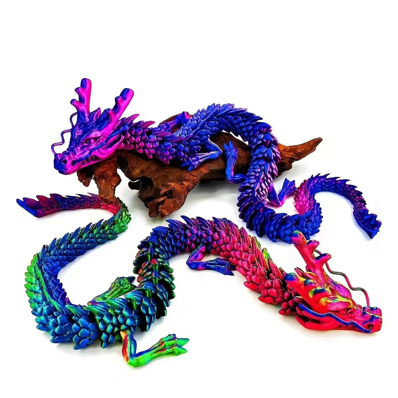 MEDIUM FLEXI ARTICULATED DRAGON 11.81 in