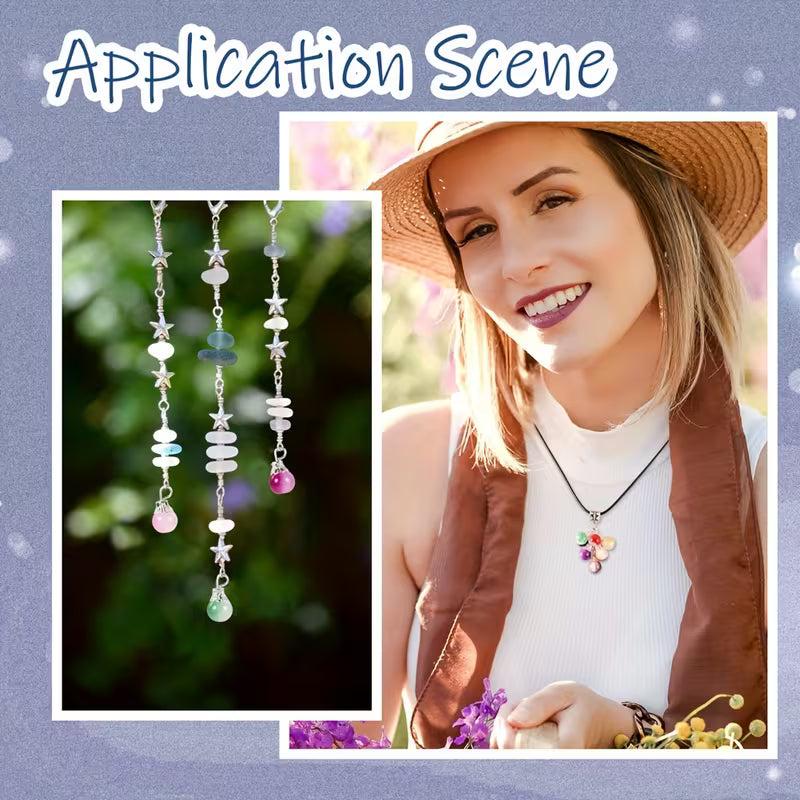 Water Glass Pendant Charm