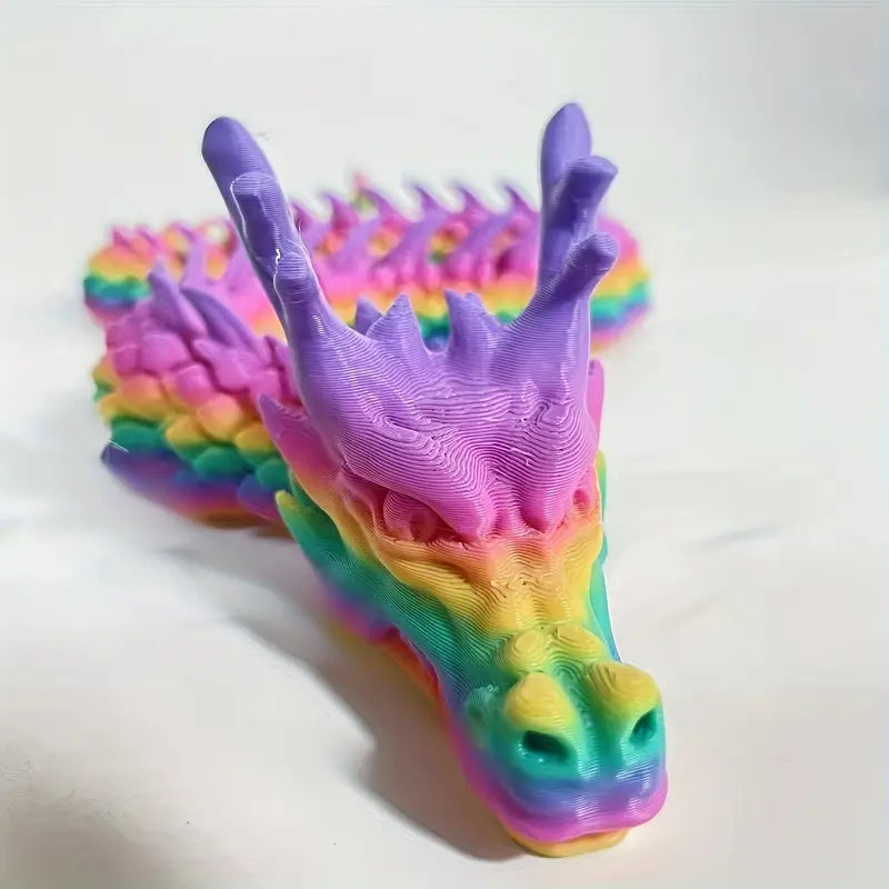 MEDIUM FLEXI ARTICULATED DRAGON 11.81 in