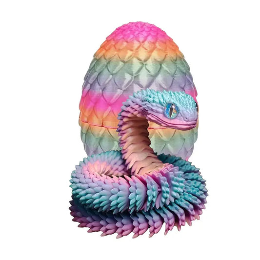 Flexi Articulated Snake and Egg Candy 30cm 11.81in