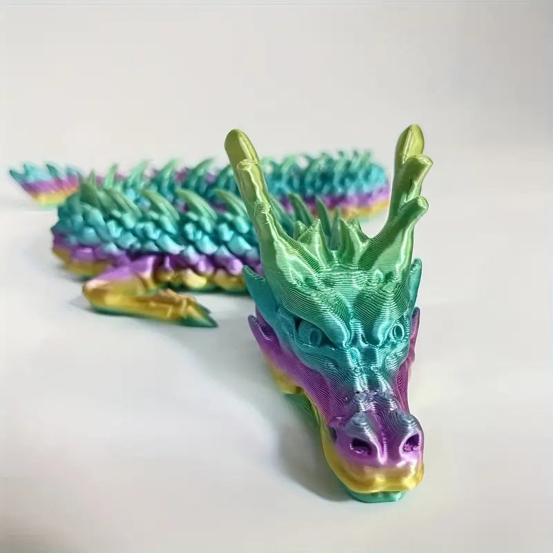 MEDIUM FLEXI ARTICULATED DRAGON 11.81 in