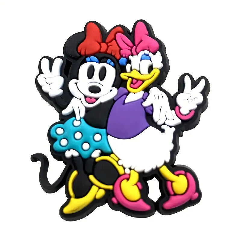 Mickey And Minnie Jibbitz Shoe Charms For Crocs
