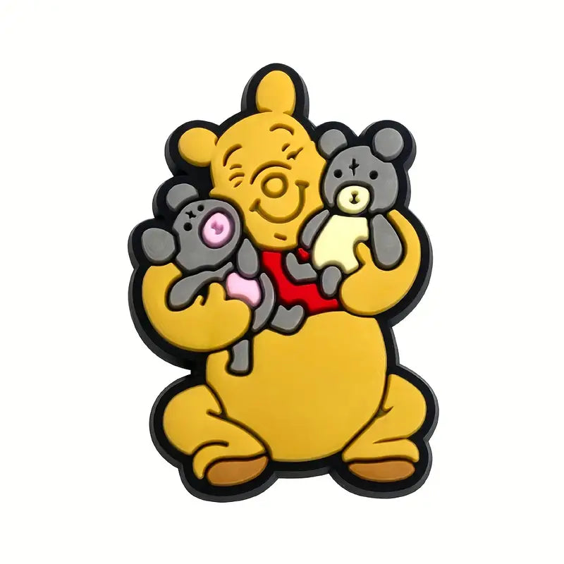 Pooh And Tigger Shoe Charms