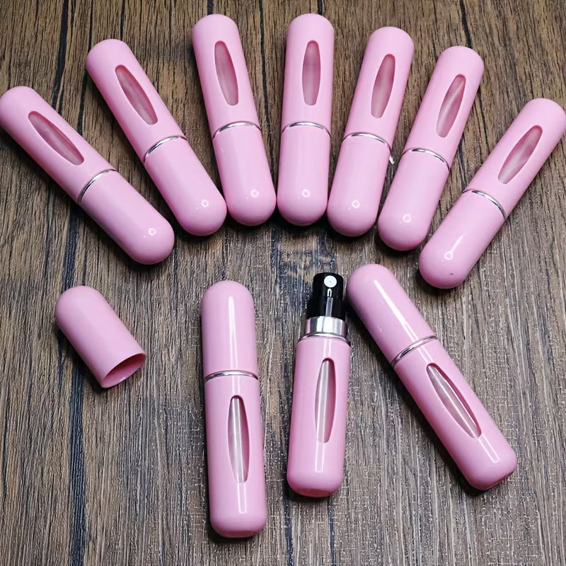 Handy Refillable Travel Perfume spray various colours