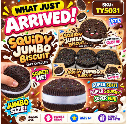 Jumbo Squishy Biscuit