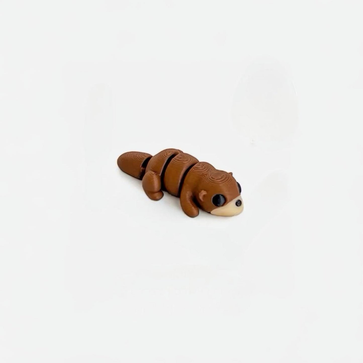 Mini Pocket Palz 3d Articulated Flexi Otter