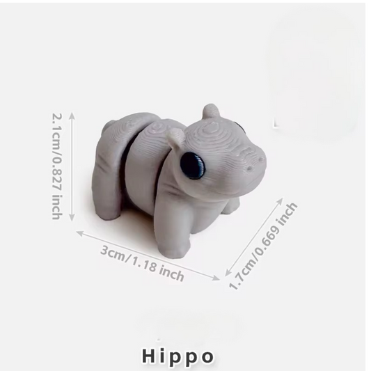 Mini Pocket Palz Hippo