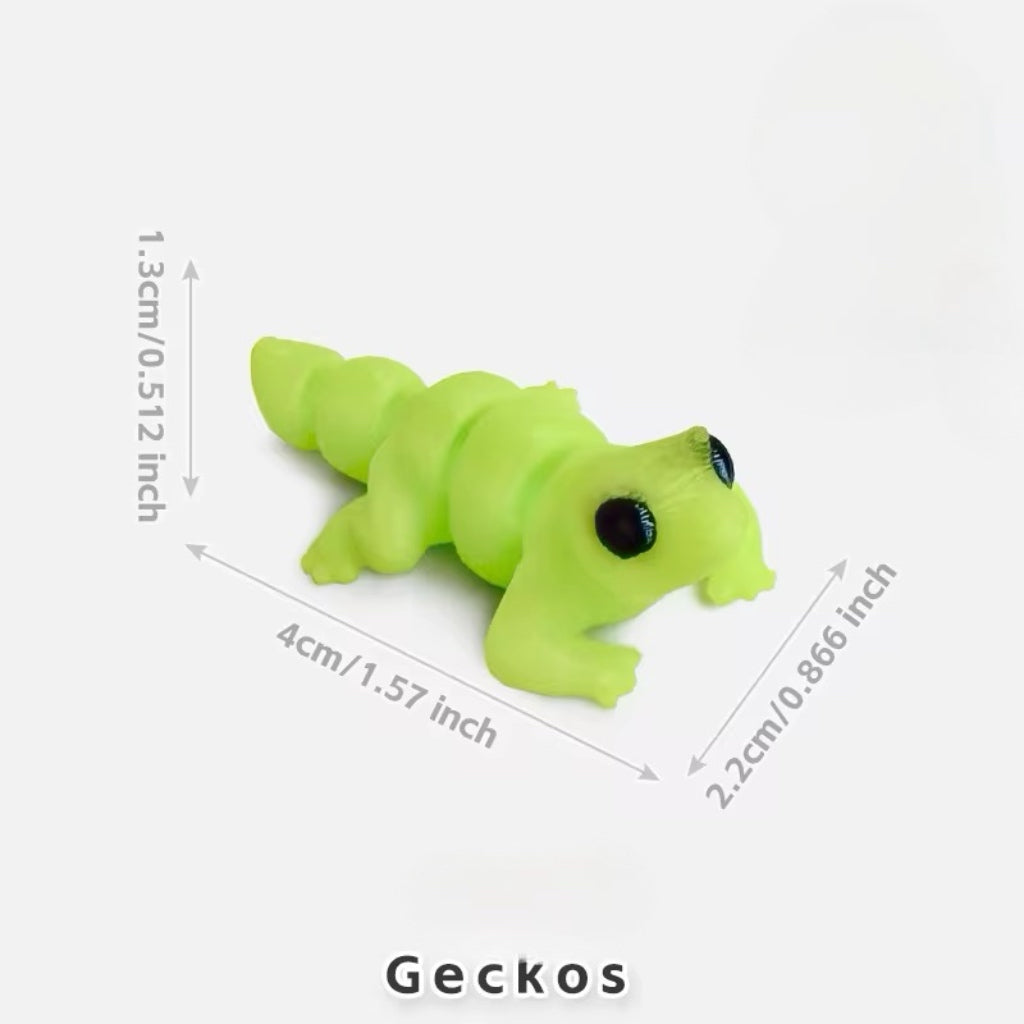 Mini Pocket Palz 3D Articulating Flexi Gecko