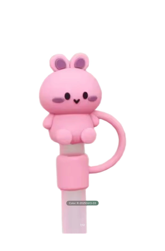 Animals Straw Topper