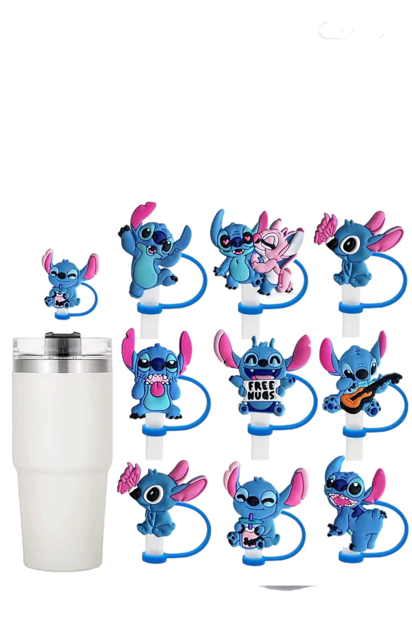 Lilo and Stitch Straw Toppers