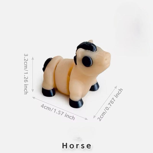 Mini Pocket Palz 3d Articulated Flexi Pony