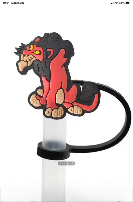 Lion King Straw Toppers