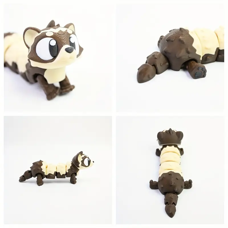 Super Cute Super Flexi Racoon
