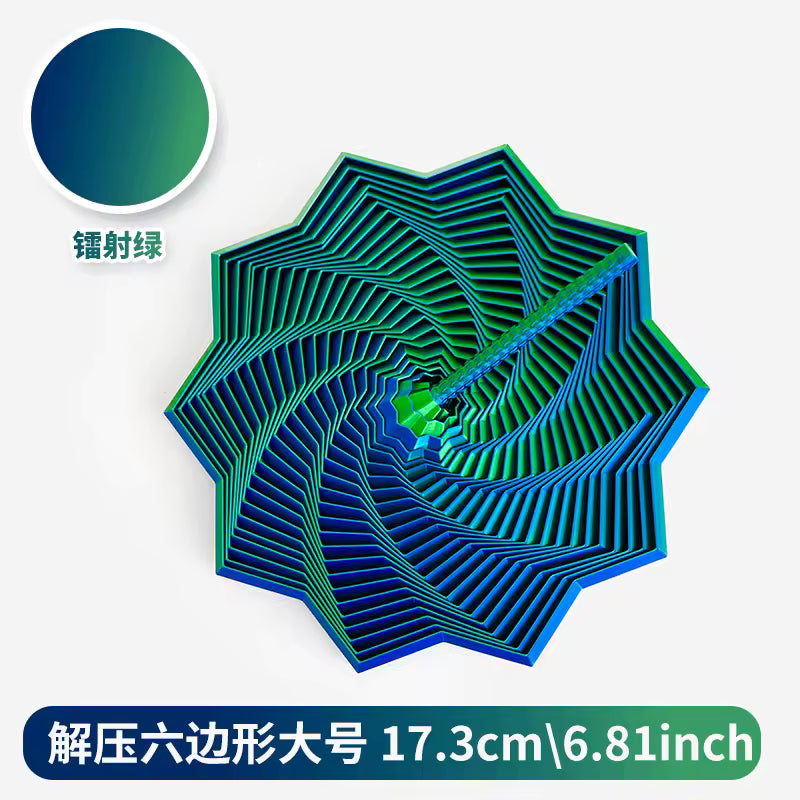 3d articulated twister fidget toy