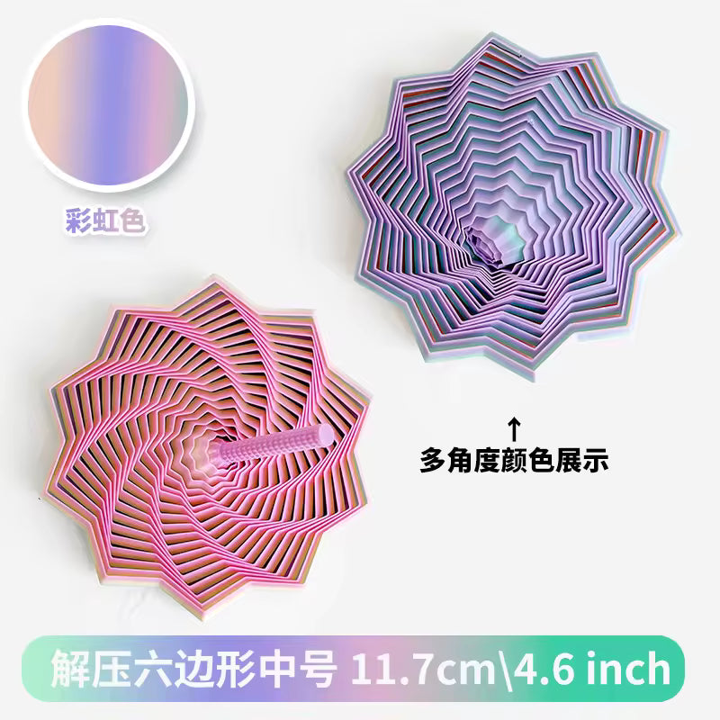 3d articulated twister fidget toy
