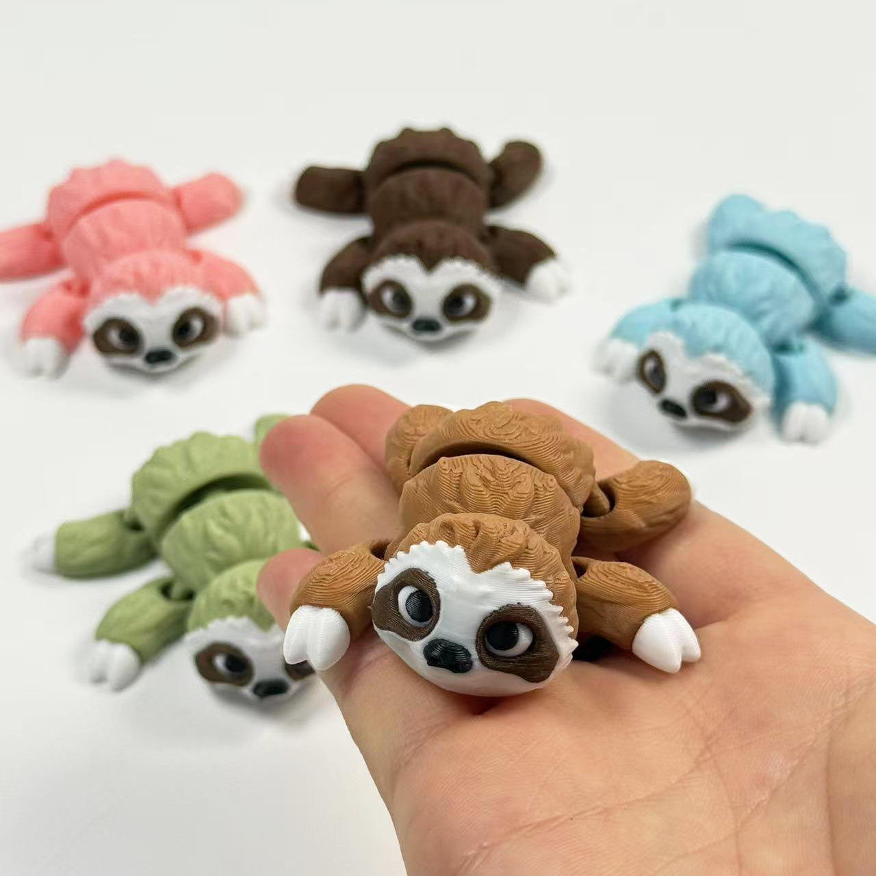 3d articulated sloth