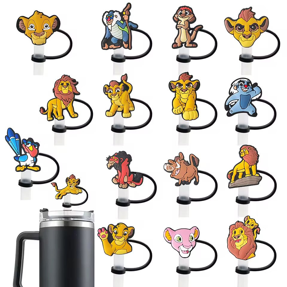 Lion King Straw Toppers