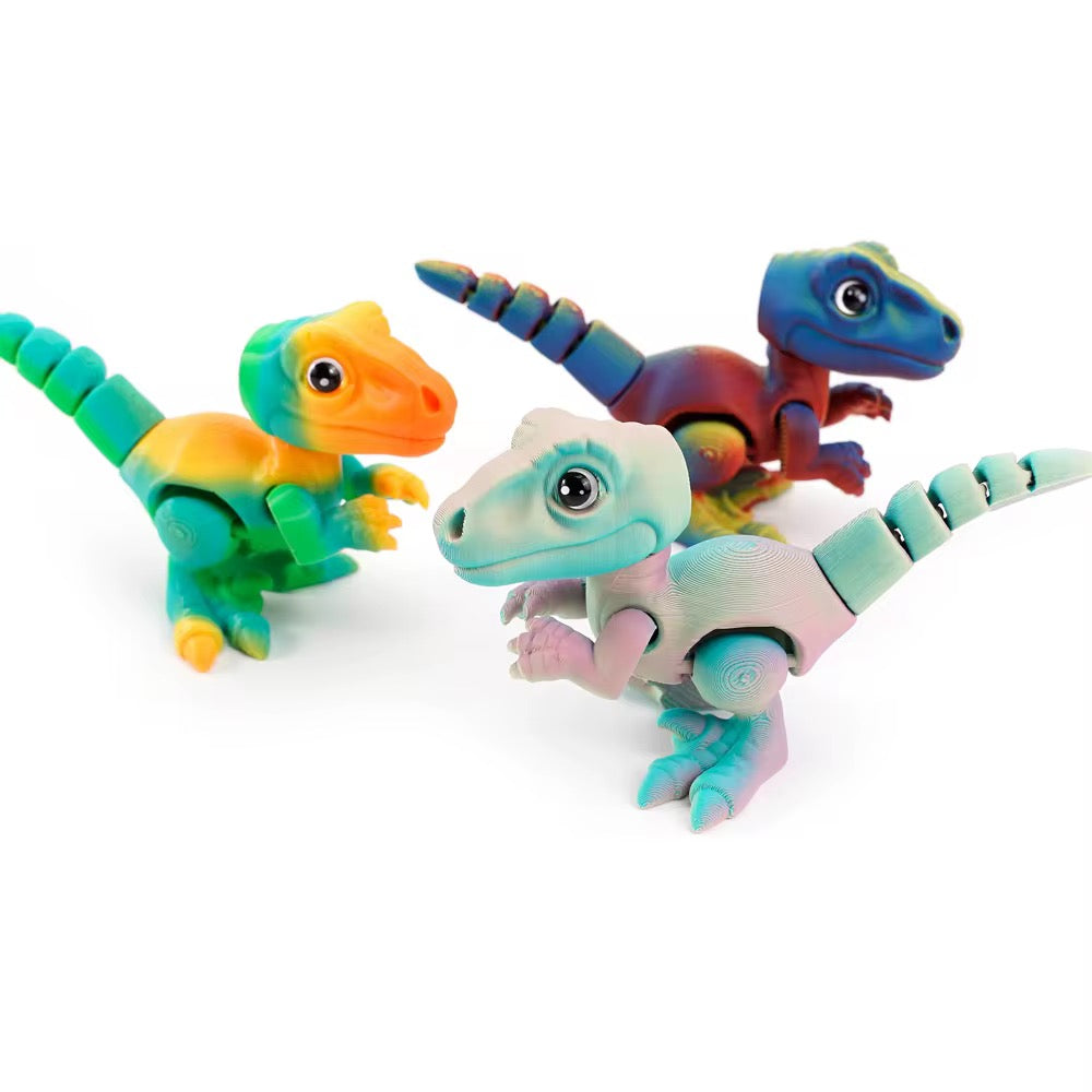 3d articulted little raptors