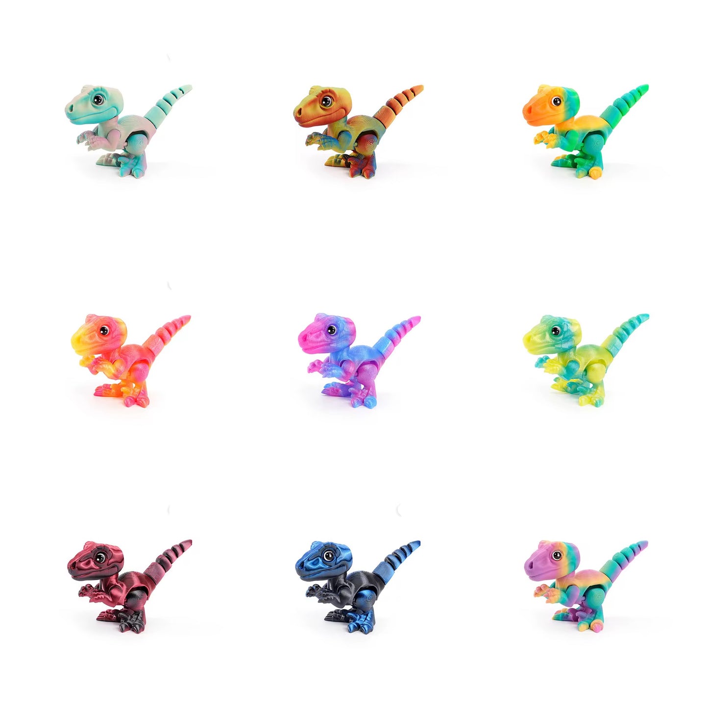 3d articulted little raptors