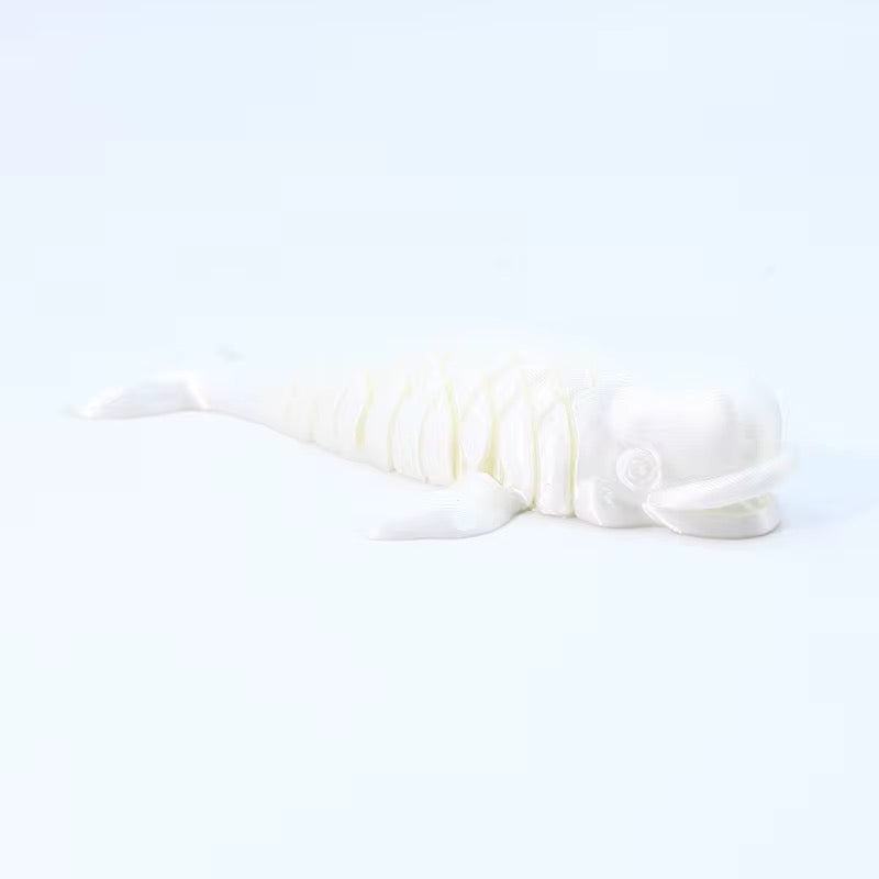 Super Flexi articulated Sperm whale Rainbow