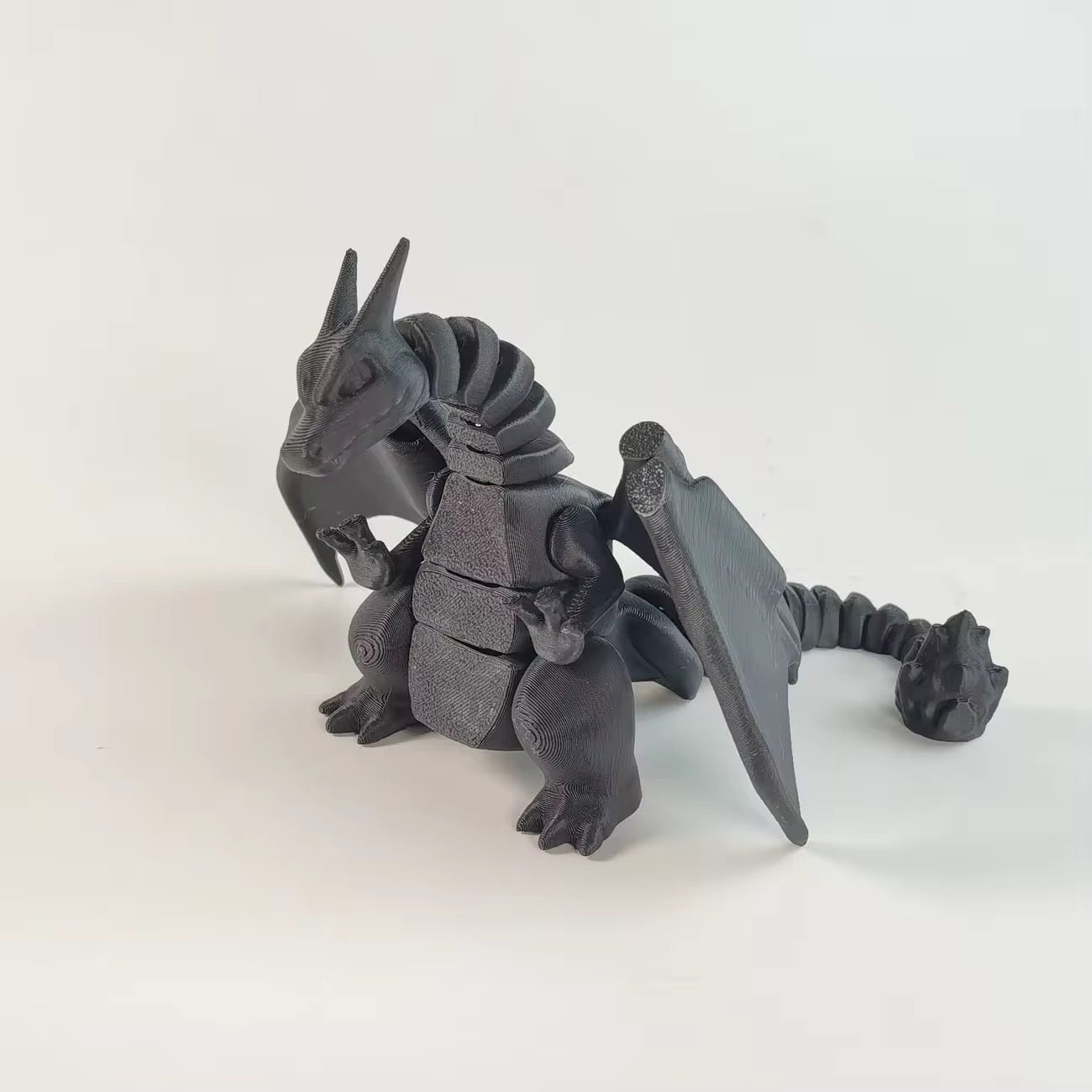 Super Flexy Articulated Charizard Winged Dragon 18.5cm Candy