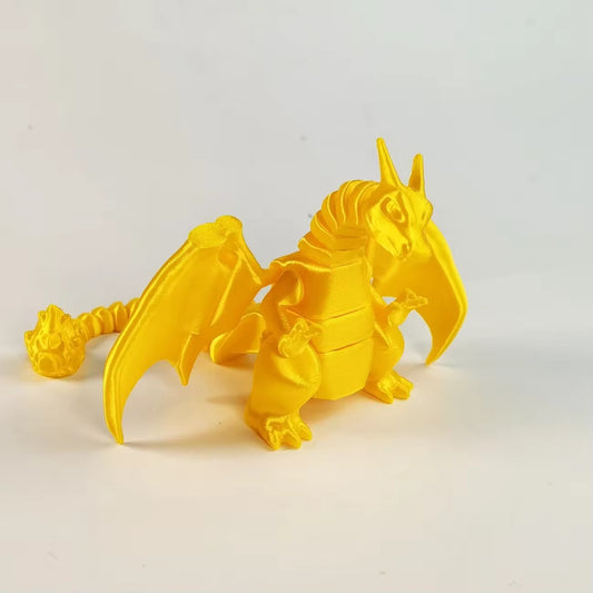 Super Flexy Articulated Charizard Winged Dragon 18.5cm BLACK