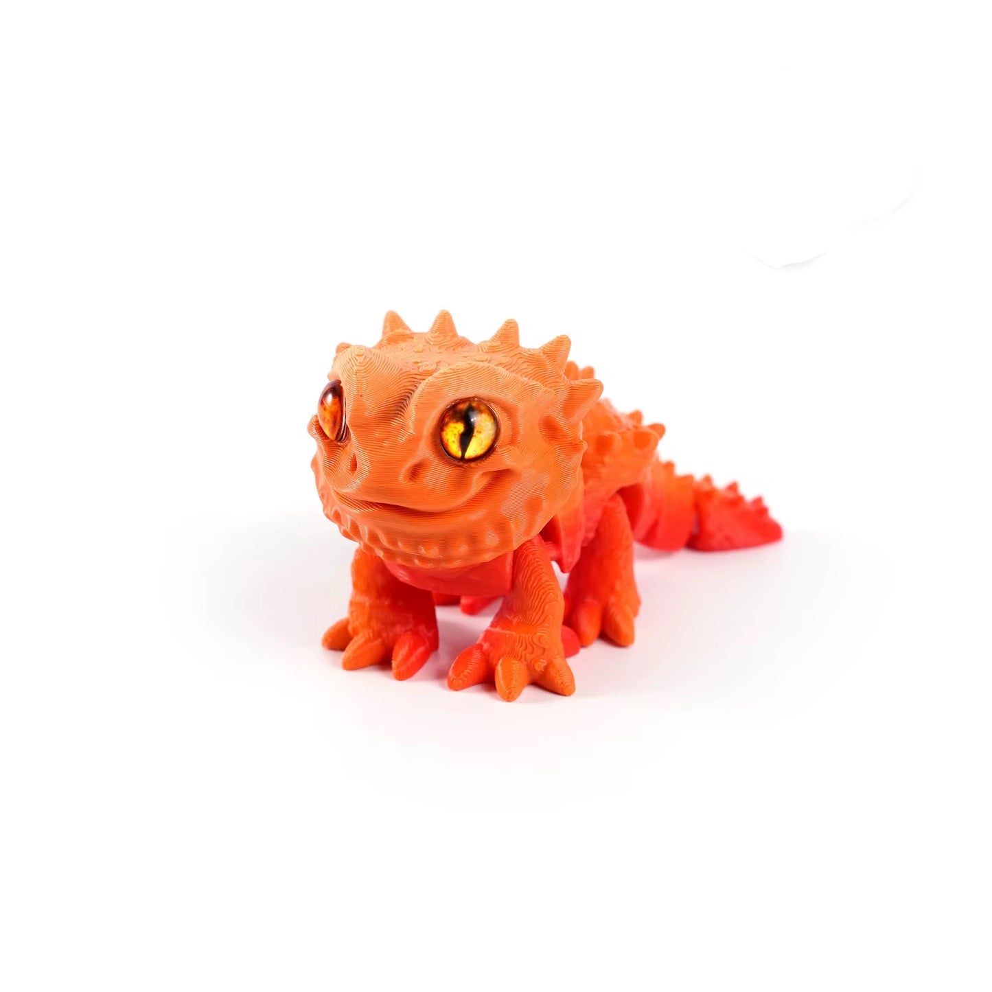 Super Flexi Articulated Fun Bearded Dragon 9cm rainbow