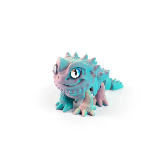 Super Flexi Articulated Fun Bearded Dragon 14cm twilight