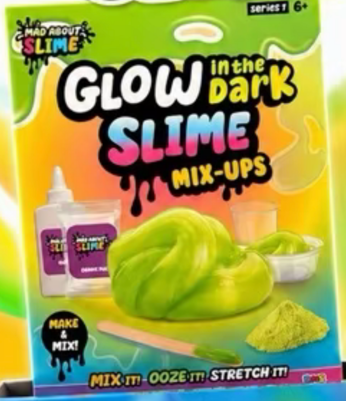 Glow in the dark slime kit