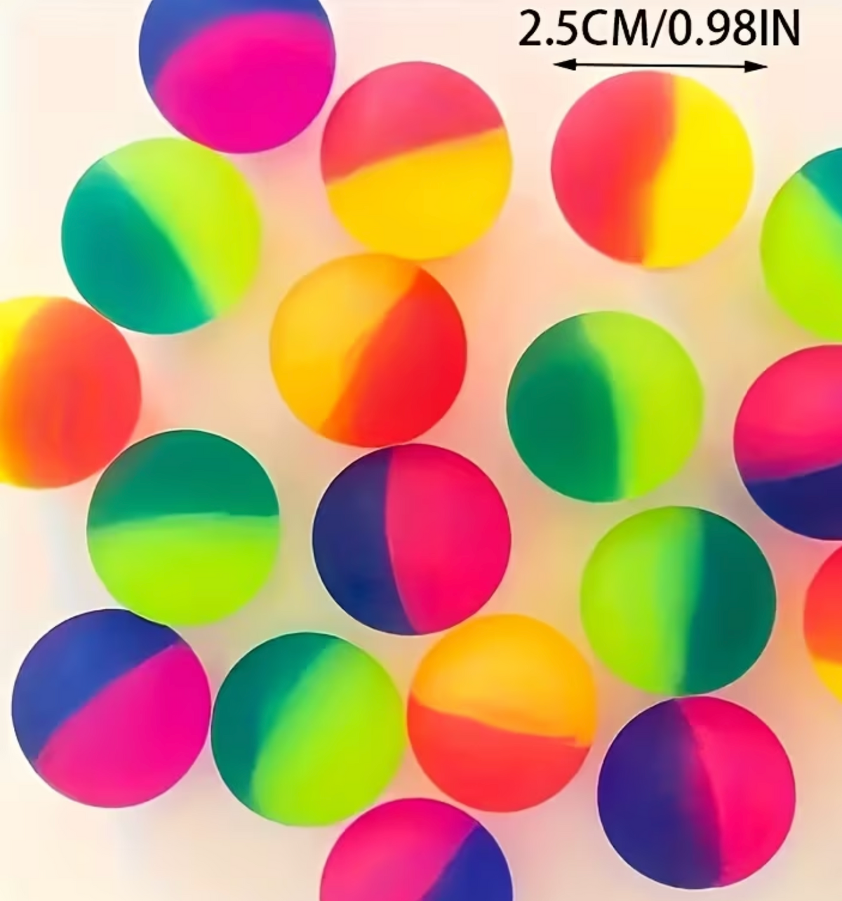 Rainbow Bouncy Balls