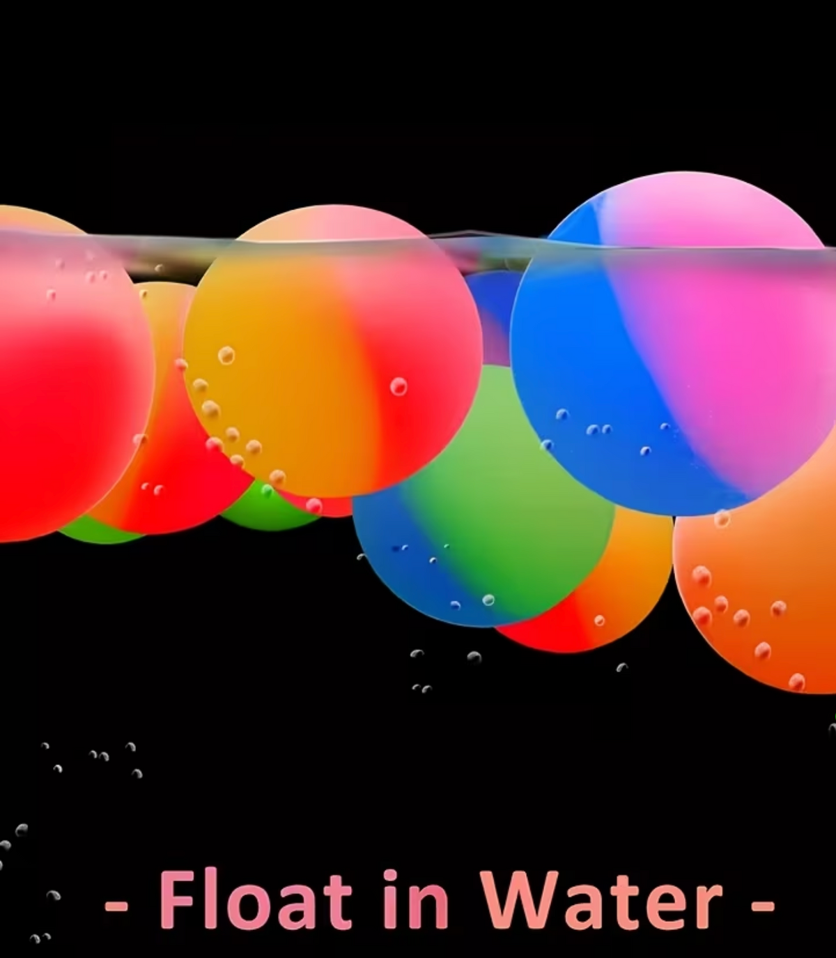 Rainbow Bouncy Balls