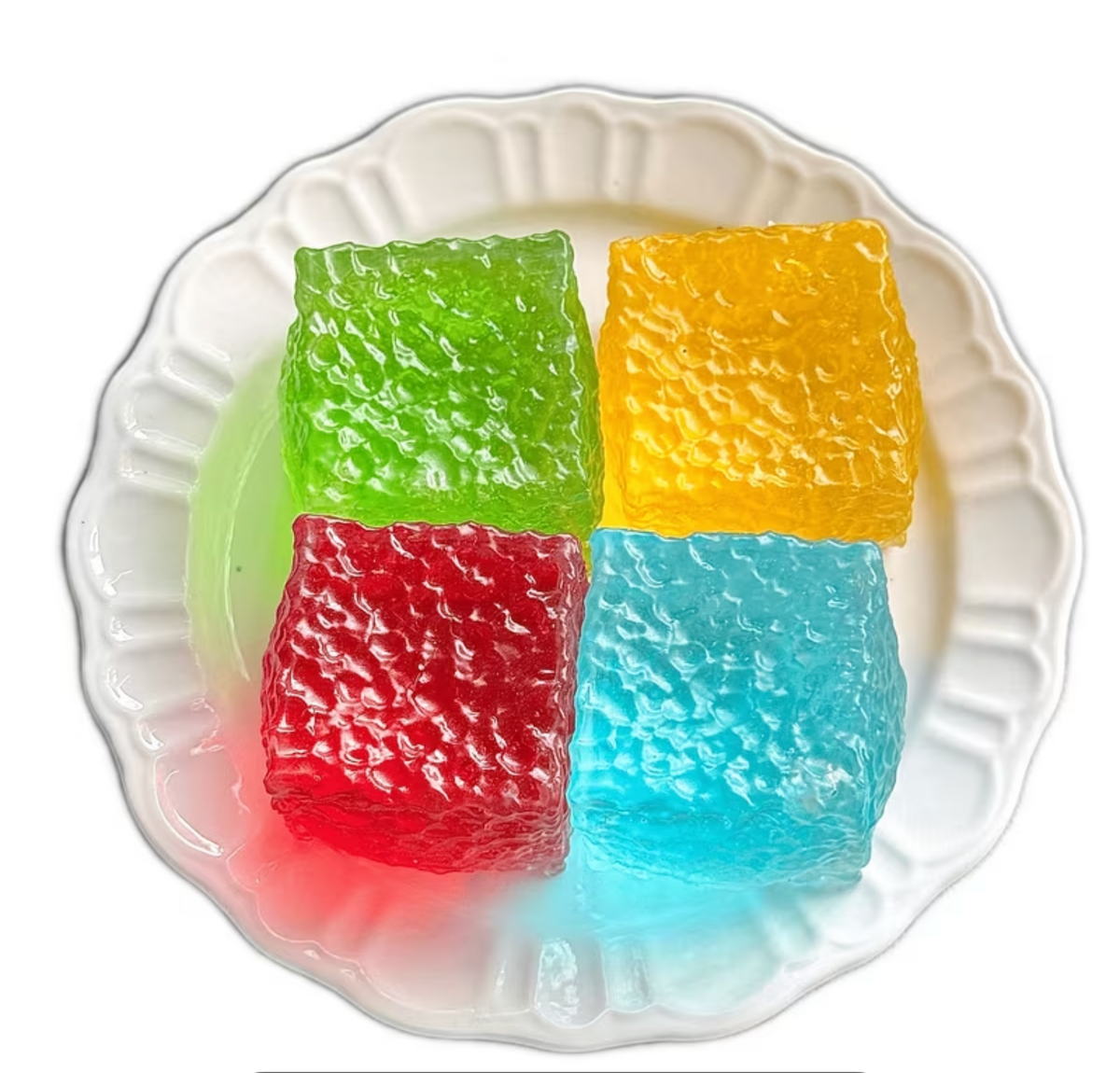 Textured Maltose Cube Squishy